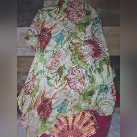 Patricia Nash Zorita Fuchsia Pink Women's Bag with Scarf Accent NWT - Picture 13 of 15